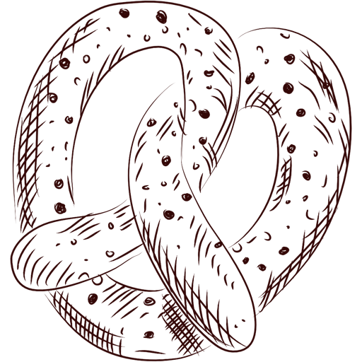 Bakery Pretzel-Brown