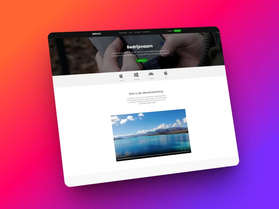 dienstverlening demo