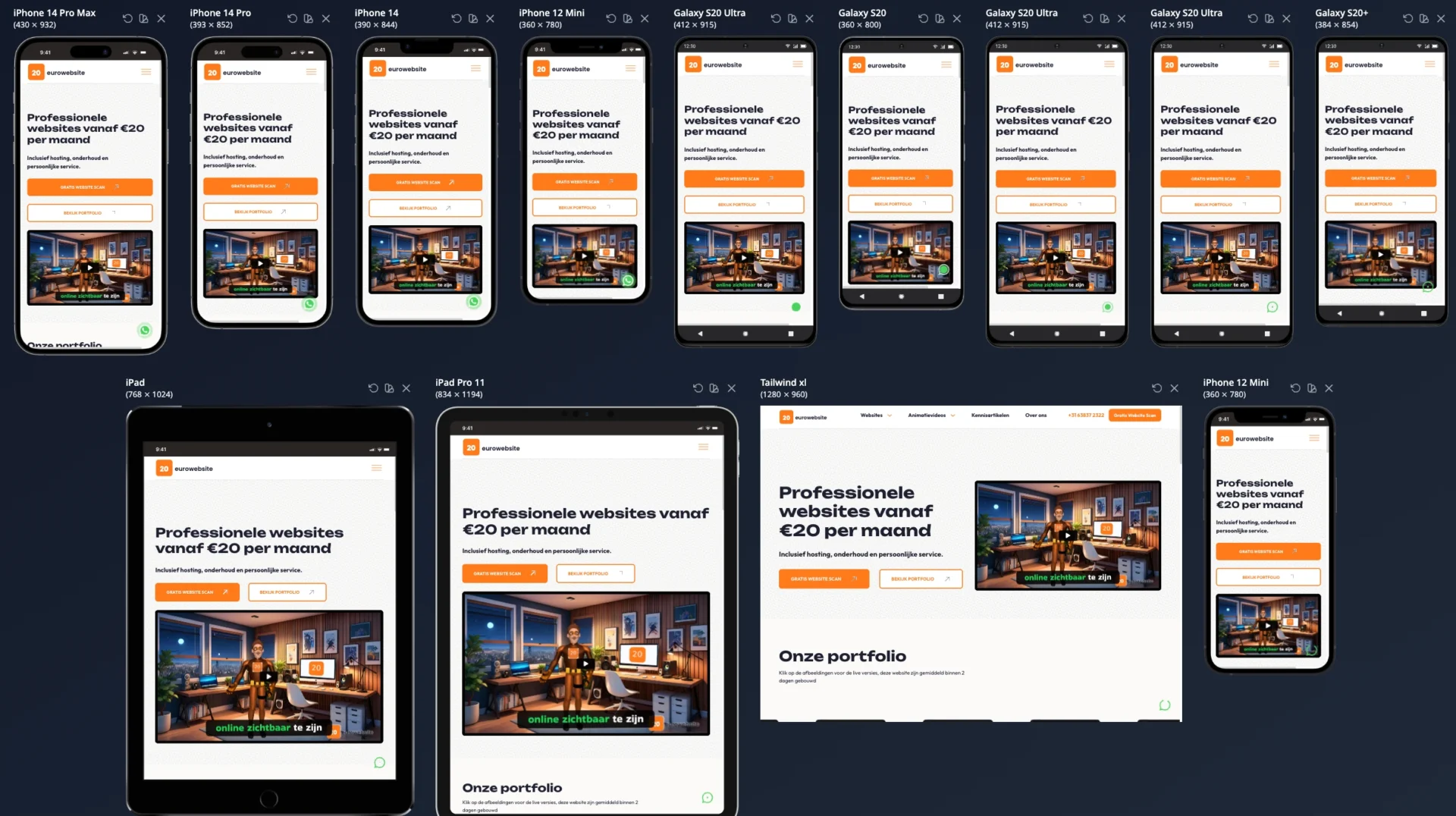 responsive check 20euro